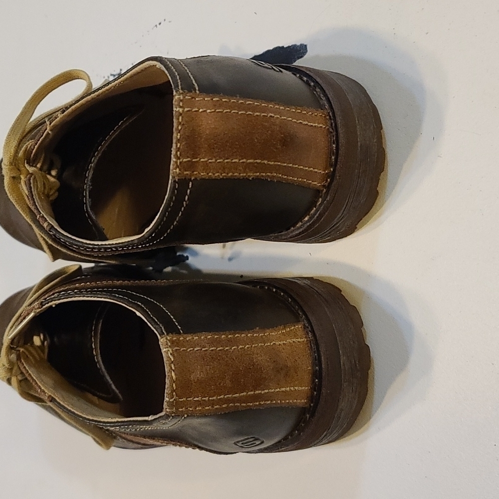 Skechers Men's Casual Oxford Shoes 2-Tone Brown Sz. 10.5 GUC NO INSOLES - Picture 6 of 10
